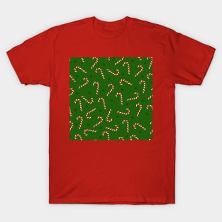 christmas candy canes T-Shirt